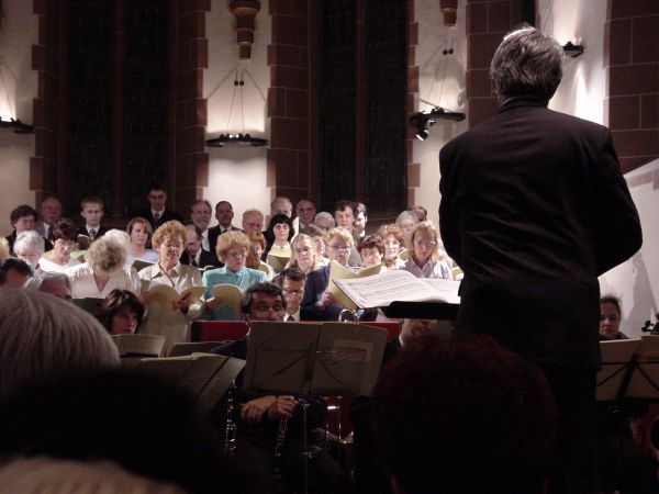 Heinrich-Sch�tz-Kantorei Frankfurt/M., 4.11.2001 / Klicken: Aufnahmen mit der HSKF