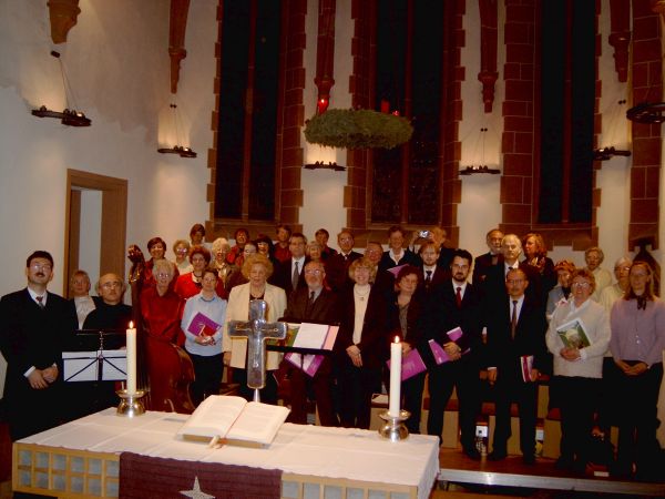 Heinrich-Sch�tz-Kantorei Frankfurt/M., 20.12.2003 / Klicken: Aufnahmen mit der HSKF